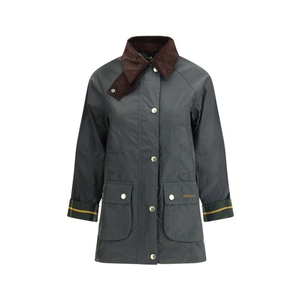 Barbour Bicolor Cotton Women's Coat